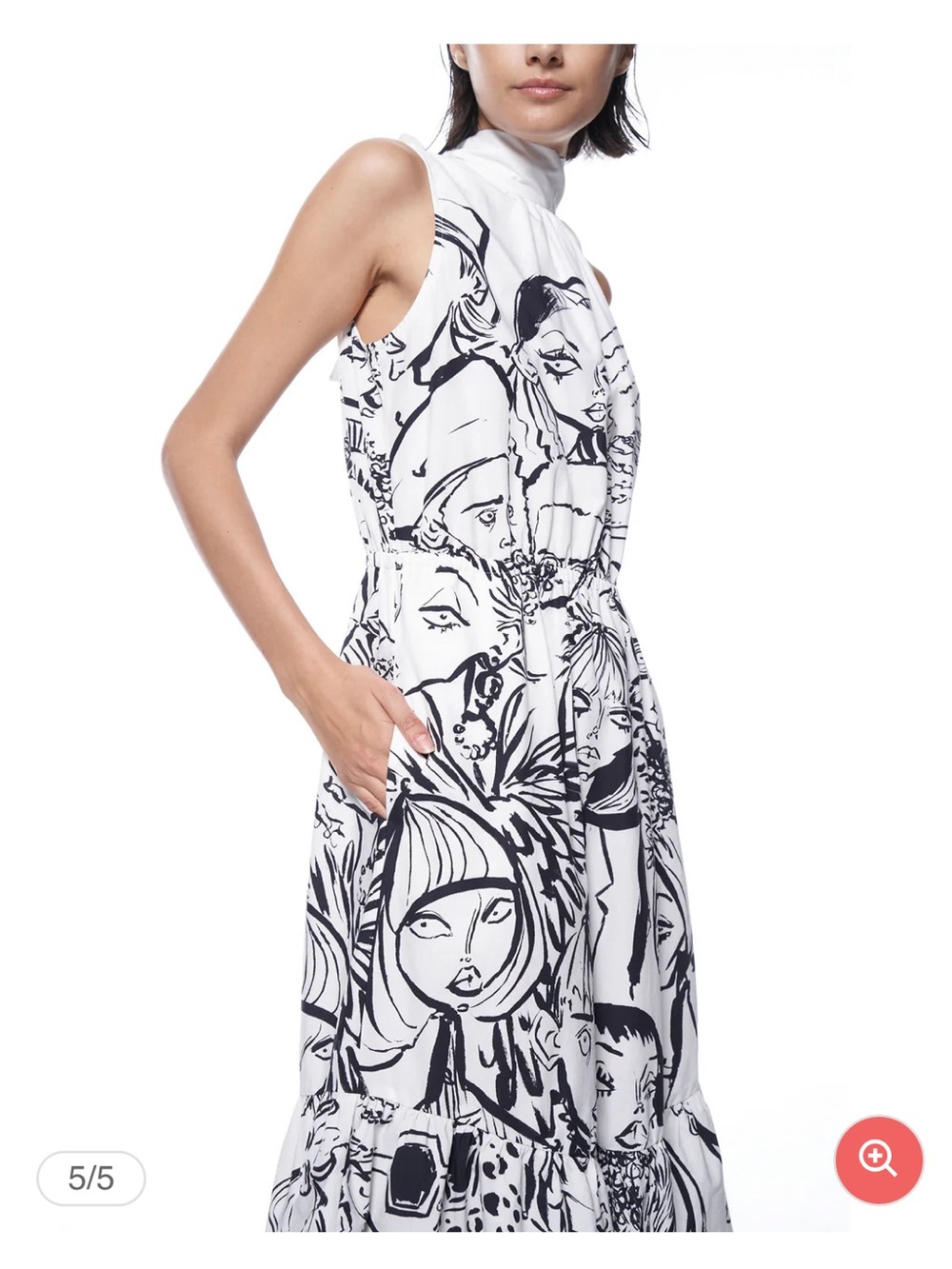 NWT The Kit Jia Dress - JLR Sketchbook Size M